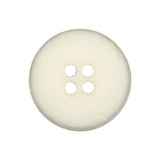 Pale Silver Shimmer 4-Hole Plastic Inkwell Button - 40L/25.5mm