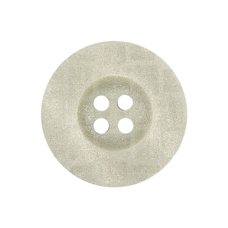 Pale Silver Shimmer 4-Hole Plastic Inkwell Button - 40L/25.5mm