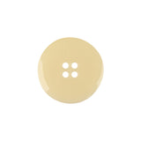 Chardonnay Shiny and Matte Shallow Plate 4-Hole Plastic Button - 32L/20mm