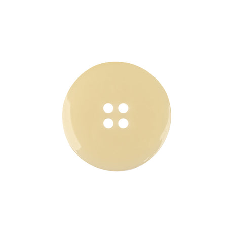 Chardonnay Shiny and Matte Shallow Plate 4-Hole Plastic Button - 32L/20mm