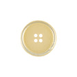 Chardonnay Shiny and Matte Shallow Plate 4-Hole Plastic Button - 32L/20mm