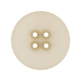 Frosted Matte and Antique Gold Edged 4-Hole Glass-like Button - 44L/28mm