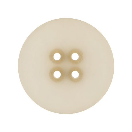 Frosted Matte and Antique Gold Edged 4-Hole Glass-like Button - 44L/28mm