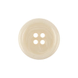 Italian Natural Swirls Tire Rimmed 4-Hole Plastic Button - 36L/23mm