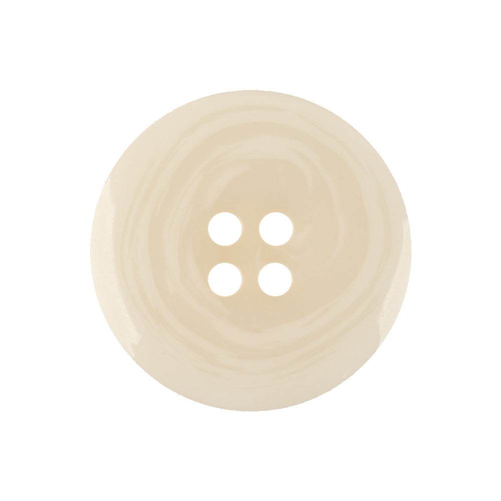 Italian Natural Swirls Tire Rimmed 4-Hole Plastic Button - 40L/25.5mm