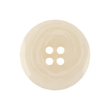 Italian Natural Swirls Tire Rimmed 4-Hole Plastic Button - 40L/25.5mm