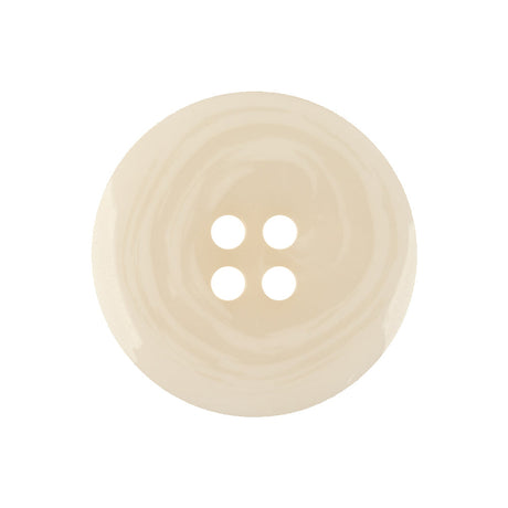 Italian Natural Swirls Tire Rimmed 4-Hole Plastic Button - 40L/25.5mm
