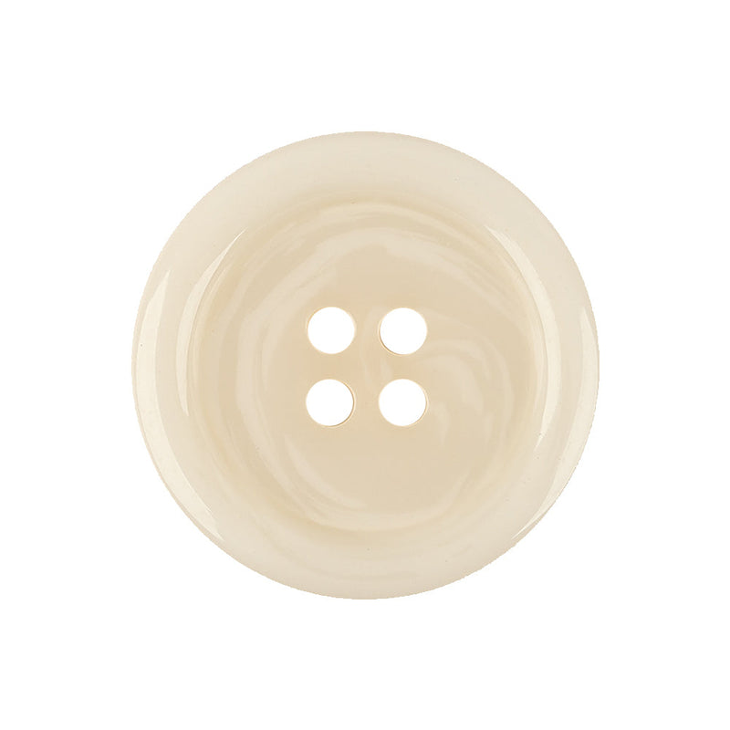 Italian Natural Swirls Tire Rimmed 4-Hole Plastic Button - 40L/25.5mm