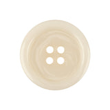 Italian Natural Swirls Tire Rimmed 4-Hole Plastic Button - 40L/25.5mm