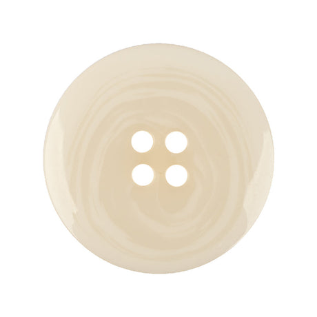Italian Natural Swirls Tire Rimmed 4-Hole Plastic Button - 44L/28mm