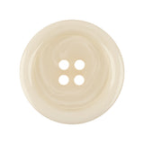 Italian Natural Swirls Tire Rimmed 4-Hole Plastic Button - 44L/28mm