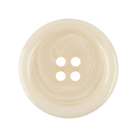 Italian Natural Swirls Tire Rimmed 4-Hole Plastic Button - 44L/28mm