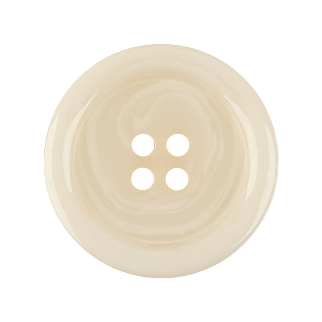 Italian Natural Swirls Tire Rimmed 4-Hole Plastic Button - 44L/28mm