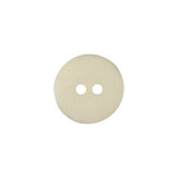 Translucent, White and Yellow Swirls 2-Hole Plastic Saucer Button - 24L/15mm