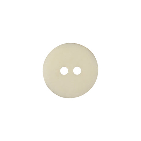 Translucent, White and Yellow Swirls 2-Hole Plastic Saucer Button - 24L/15mm