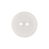 Translucent Frosted Glass-like Button with Star White Etched Rim - 36L/23mm