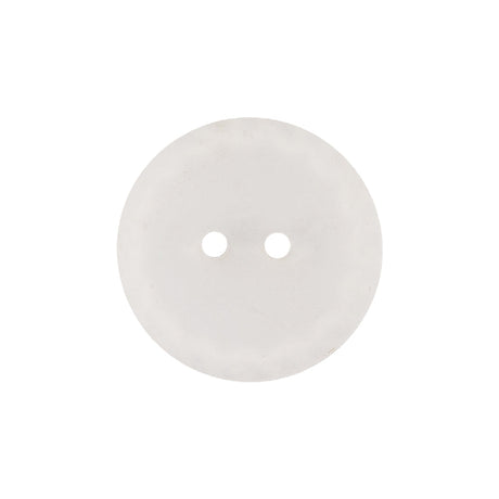 Translucent Frosted Glass-like Button with Star White Etched Rim - 36L/23mm
