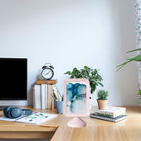 4x6 Light Pink Double-Sided Photo Frame – Freestanding Display Holder