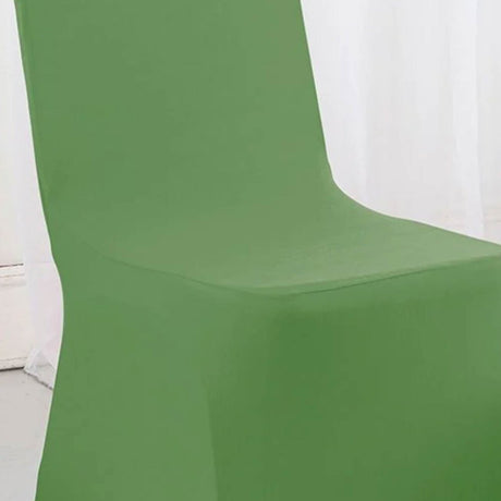 1 Piece Spandex Banquet Chair Cover Clover Green Stretch Wrinkle Resistant Event Decoration.