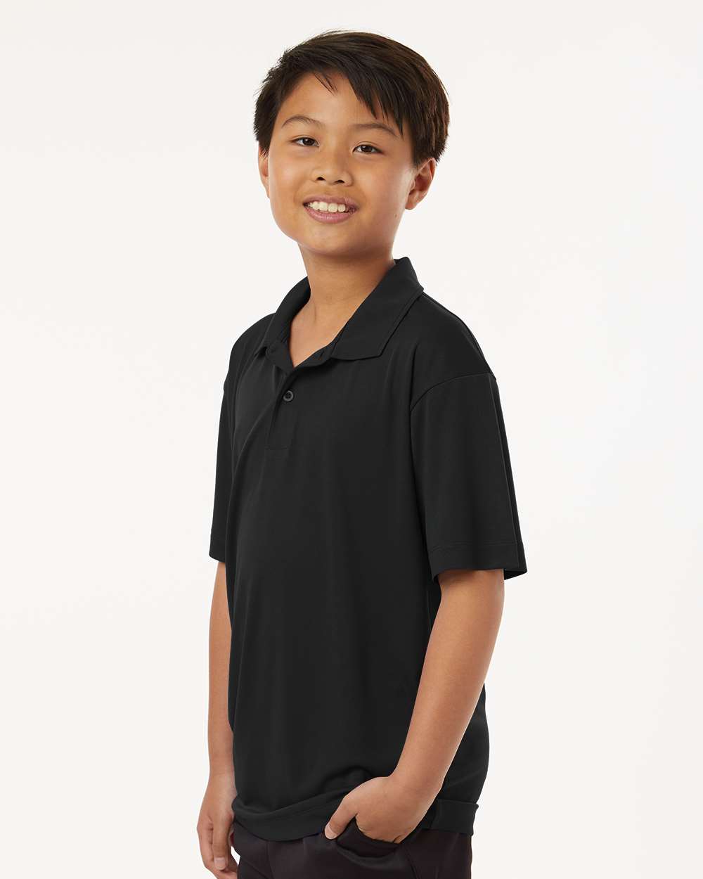 AllPro® Youth Pro Lock Performance Polo Moisture Wicking UPF 50 Protection