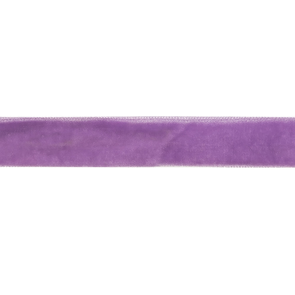 Crocus Single Face Velvet Ribbon - 0.625"