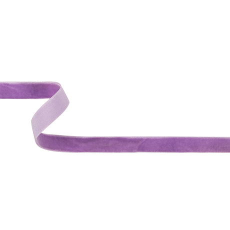Crocus Single Face Velvet Ribbon - 0.625"