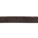 Iron Gray Single Face Velvet Ribbon - 0.625"