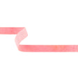 Flamingo Pink Single Face Velvet Ribbon - 0.75"