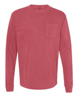 Comfort Colors Unisex Garment-Dyed Heavyweight Long Sleeve Pocket T-Shirt