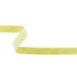 Pale Green Single Face Velvet Ribbon - 0.75"