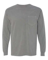 Comfort Colors Unisex Garment-Dyed Heavyweight Long Sleeve Pocket T-Shirt