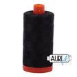 Cotton Thread 50wt Very Dark Grey Aurifil Large Spool