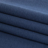 Cotton Tubular 1x1 Rib Knit - Sargasso Sea Blue