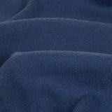 Cotton Tubular 1x1 Rib Knit - Sargasso Sea Blue