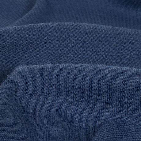 Cotton Tubular 1x1 Rib Knit - Sargasso Sea Blue