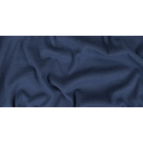 Cotton Tubular 1x1 Rib Knit - Sargasso Sea Blue