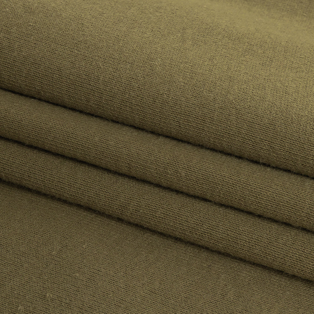 Cotton Tubular 1x1 Rib Knit - Aloe