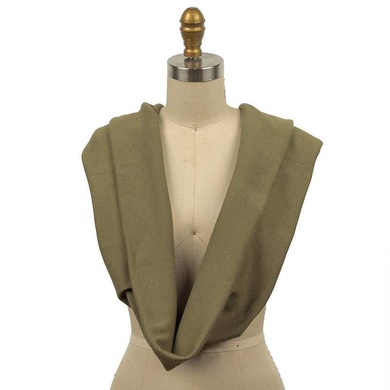 Cotton Tubular 1x1 Rib Knit - Aloe