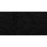 Faded Black Cotton Tubular 1x1 Rib Knit