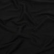 Faded Black Cotton Tubular 1x1 Rib Knit