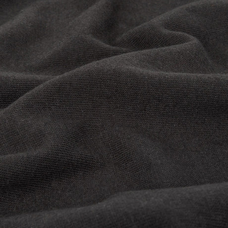 Black Tubular Cotton Jersey