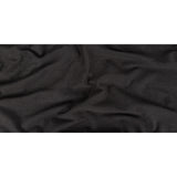 Black Tubular Cotton Jersey