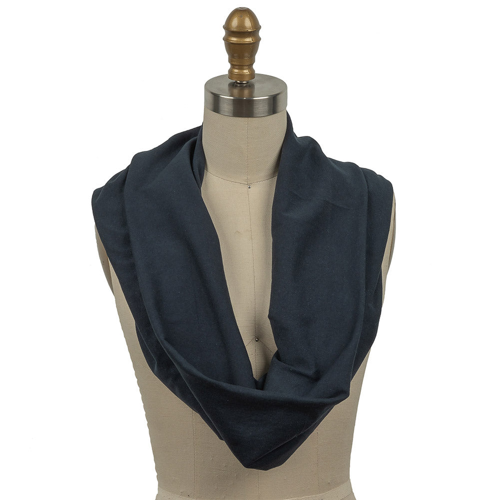 Tubular Cotton Jersey - Navy