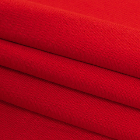 Tubular Cotton Jersey - True Red