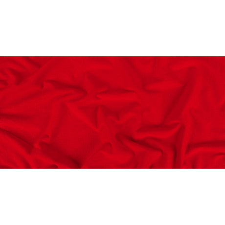 Tubular Cotton Jersey - True Red
