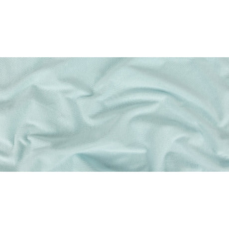 Pastel Blue Tubular Cotton Jersey