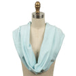 Pastel Blue Tubular Cotton Jersey