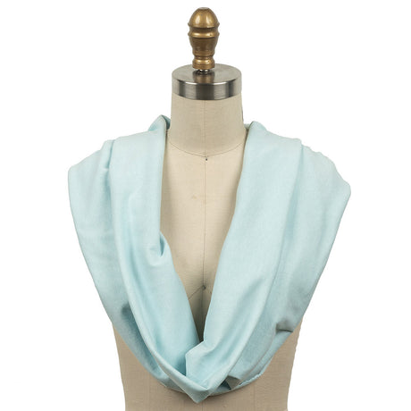 Pastel Blue Tubular Cotton Jersey