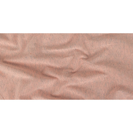 Heathered Rose Quartz and Gray Tubular Cotton Jersey