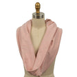 Heathered Rose Quartz and Gray Tubular Cotton Jersey